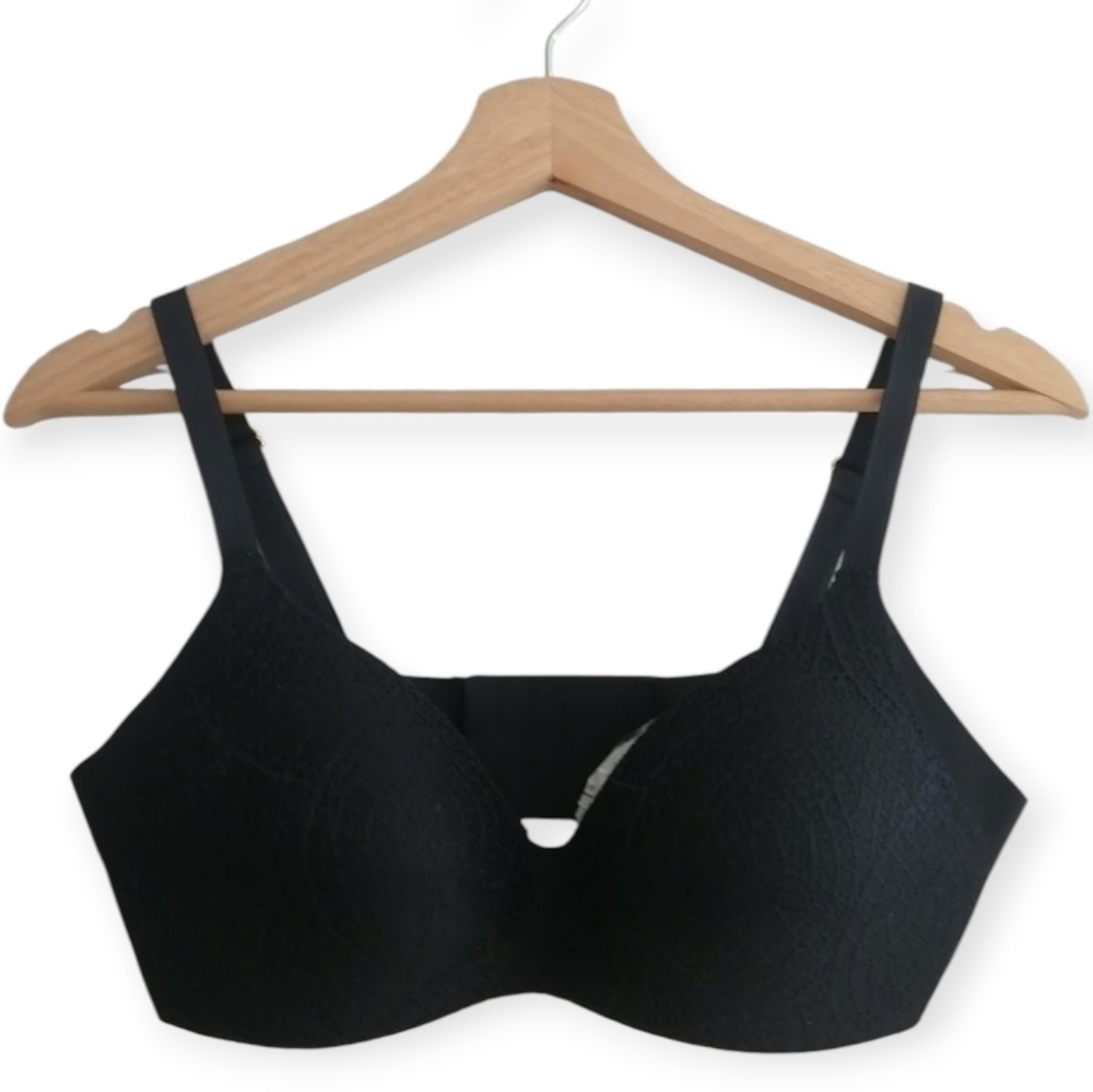 Knix WingWoman Contour Lace Bra In Black Knix 2 (Fits 36A)